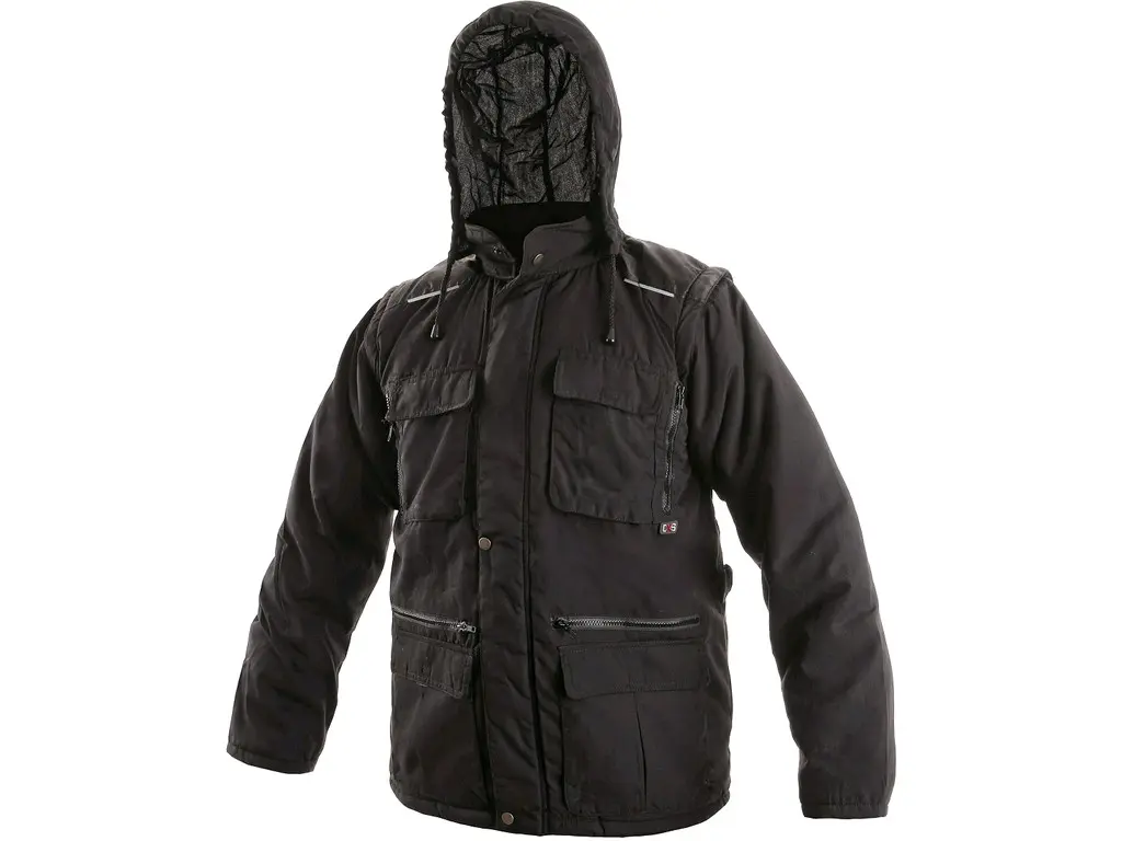 Fotografie Pánská zimní bunda GEORGIA, černá, vel. XL